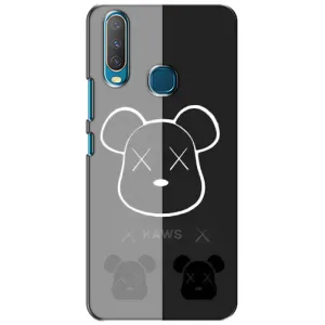 Чехлы для ViVO Y15 - Bearbrick Louis Vuitton (PREMIUMPrint) (БеарБрик глаза)