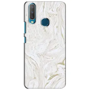 Мраморный чехол на ViVO Y15 (VPrint) (Белый мрамор)