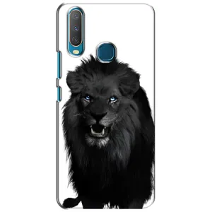 Чехлы с картинками животных ViVO Y15 (Черный ЛЕВ)