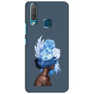 Чехлы (ART) Цветы на ViVO Y15 (VPrint) (Цветы на голове)