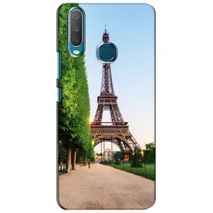 Чехол Эйфелева Башня для ViVO Y15 - (AlphaPrint) (Дорога в Париж)