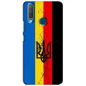 Украинские Чехлы для ViVO Y15 с картинкой УПА (AlphaPrint) (Прапор УПА)
