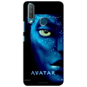Чехлы с фильма АВАТАР для ViVO Y15 (AlphaPrint) (глаз Аватара)