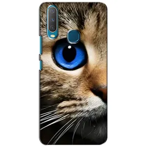 Чехлы с Котиками для ViVO Y15 (VPrint) (Глаз кота)