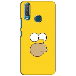 Чехол с Симпсонами для ViVO Y15 (VPrint) (Гомер)