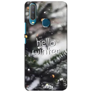 Новогодние, Праздничные Чехлы для ViVO Y15 - 2024 год (Hello winter)