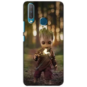 Чехол МАРВЕЛ для Виво у15 (AlphaPrint) (I am Groot)