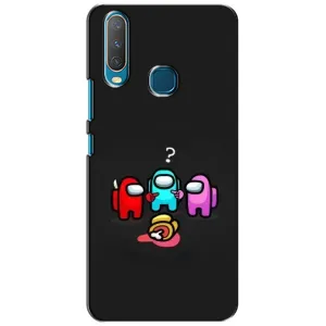 Чехол Амонг Ас для ViVO Y15 (AlphaPrint) (Импостер)