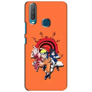 Naruto Anime Чехлы для Виво у15 (AlphaPrint) (команда Наруто)