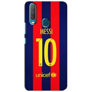 Чехлы Месси для ViVO Y15 (AlphaPrint) (Messi Barca 10)