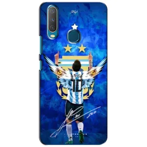 Чехлы для ViVO Y15 (Leo чемпион) (AlphaPrint) (Месси сборная)