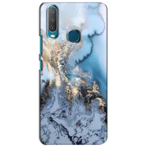 Мраморный чехол на ViVO Y15 (VPrint) (Нежный мрамор)