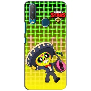 Чехлы Brawl Stars для ViVO Y15 (AlphaPrint) (Поко в самбреро)
