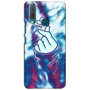 Чехол с принтом «Радужное сердце» для Vivo Y15