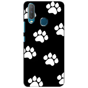 Чехлы с собаками для ViVO Y15 (VPrint) (Следы собаки)