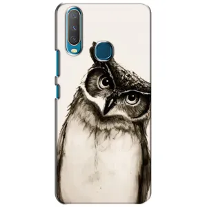 Чехол с птицами на ViVO Y15 (VPrint) (Сова)