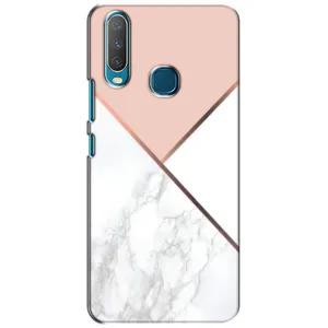 Мраморный чехол на ViVO Y15 (VPrint) (Тройной мрамор)