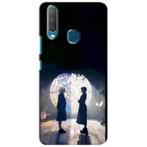Чехлы Венсдей на ViVO Y15 Уэнсдей (AlphaPrint) (Уэнздей и Инид)