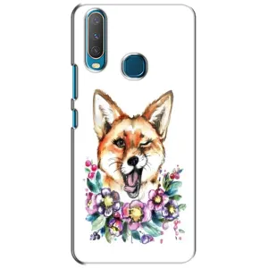 Чехлы с картинкой Лисички для ViVO Y15 (VPrint) (Веселая лисичка)