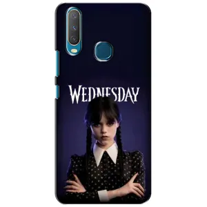 Чехлы Венсдей на ViVO Y15 Уэнсдей (AlphaPrint) (Wednesday)