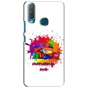 Чехол Амонг Ас для ViVO Y15 (AlphaPrint) (Яркий АмонгАс)