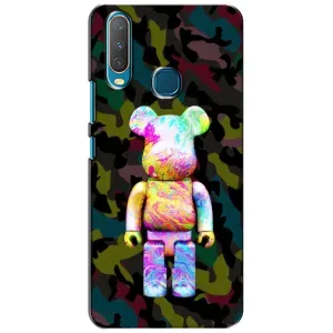 Чехлы для ViVO Y15 - Bearbrick Louis Vuitton (PREMIUMPrint) (Яркий Bearbrick)