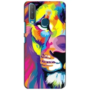 Чехол со Львом для ViVO Y15 (VPrint) (Яркий Лев)