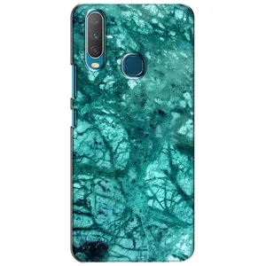 Мраморный чехол на ViVO Y15 (VPrint) (Зеленый мрамор)