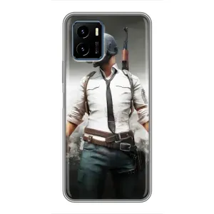 Чехол PUBG для Виво у15с (AlphaPrint)
