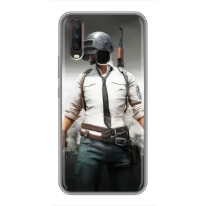 Чехол PUBG для Виво у17 (AlphaPrint)