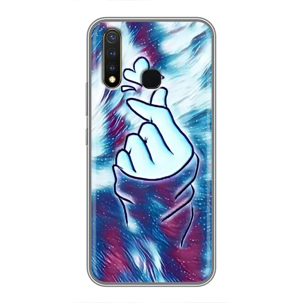 Чехол с принтом «Радужное сердце» для Vivo Y19