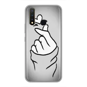 Чехол с принтом «Значок Love» для Vivo Y19