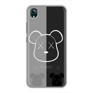 Чохли для ViVO Y1s - Bearbrick Louis Vuitton (PREMIUMPrint) (БеарБрік очі)