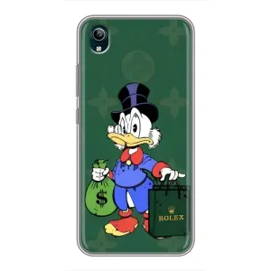 Чехли для ViVO Y1s - Скрудж МакДак Louis Vuitton (PREMIUMPrint) (Богата Утка)