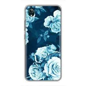 Чехлы (ART) Цветы на ViVO Y1s (VPrint) (Блактині бутони)