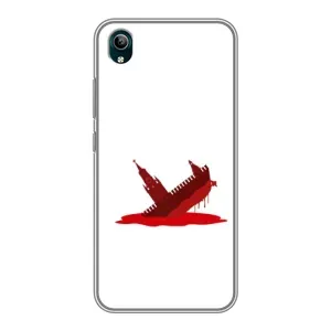 Чехол с принтом (Русский корабль...) для ВіВО У1с (AlphaPrint) (Кремлівський Корабель)