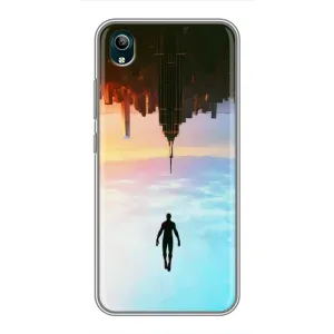 Чохол з людиною павуком для ViVO Y1s - (AlphaPrint) (Людина павук)