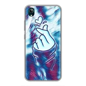 Чохол з принтом «Радужне серце» для Vivo Y1s