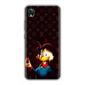 Чехли для ViVO Y1s - Скрудж МакДак Louis Vuitton (PREMIUMPrint) (Скрудж з ботліантом)