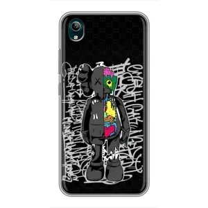 Чохли для ViVO Y1s - Bearbrick Louis Vuitton (PREMIUMPrint) (Стиль Bearbrick)
