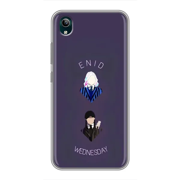 Чехол с принтом «Уэнздей и подруга» для Vivo Y1s Чехол с принтом «Уэнздей и подруга» для Vivo Y1s