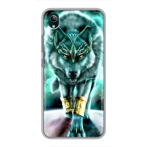 Захисні чохли для ВіВО У1с (AlphaPrint) (ХІТ продаж) ВОВК (Яскравий вовк)
