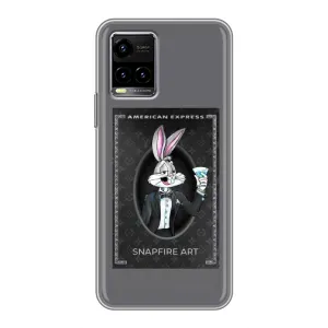 Бренднові Чохли для Vivo Y33s - (PREMIUMPrint) (Бакс Бані LV)