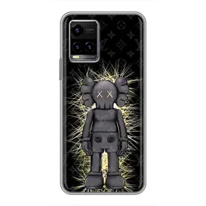 Чохли для Vivo Y33s - Bearbrick Louis Vuitton (PREMIUMPrint) (Bearbrick LV)