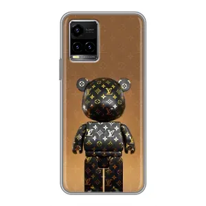 Чохли для Vivo Y33s - Bearbrick Louis Vuitton (PREMIUMPrint) (Bearbrick)