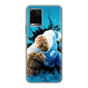Чехол с принтом Фантастическая четверка для Vivo Y33s (Существо Фантастическая Четверка)
