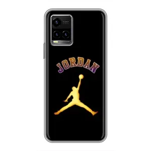 Чохли для Vivo Y33s - з картинкою JORDAN (AlphaPrint) (Jordan Gold)
