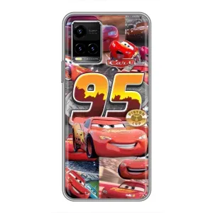 Силиконовый чехол Маквин для Vivo Y33s (Коллаж Молния Маквин)