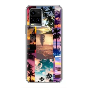 Силіконовий чохол з КАРТИНКАМИ літо для Vivo Y33s (AlphaPrint) (Літня відпустка)