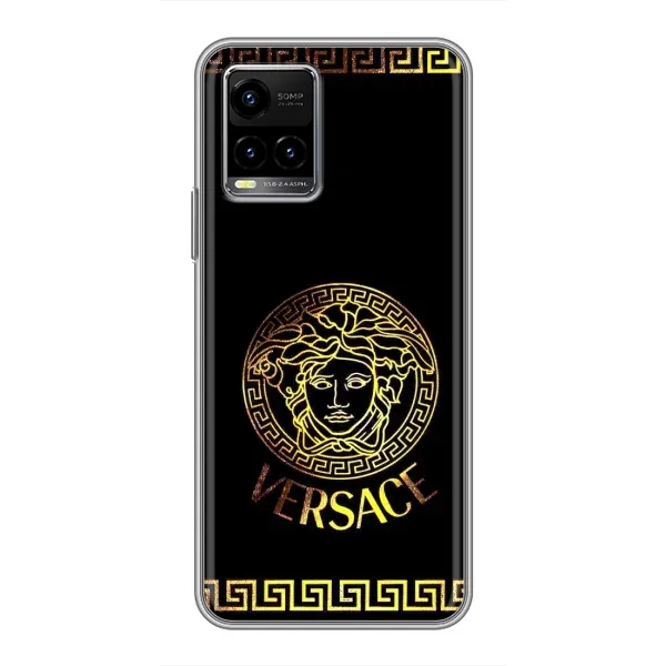 Чохол з принтом «Logo Versace» для Vivo Y33s